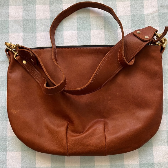 Clare V. Moyen Messenger tan - Picture 3 of 6